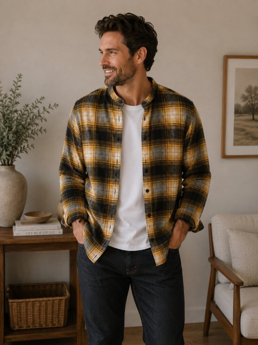 L.L.Bean Flannel Shirt Jacket